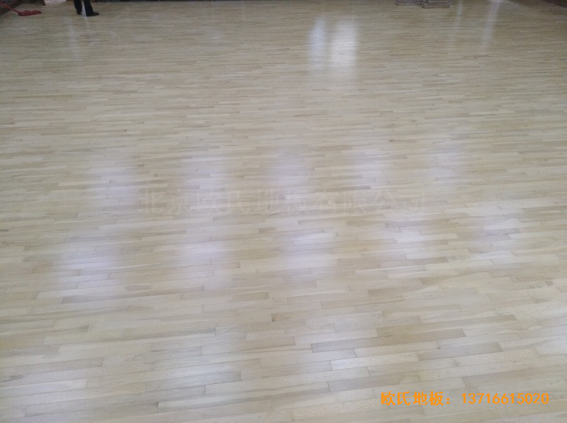 北京舞蹈學院體育地板鋪設案例3