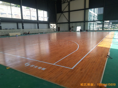 四川瀘州合江縣人民法院籃球館運動地板鋪裝案例