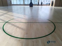 懸浮式籃球館木地板施工工藝